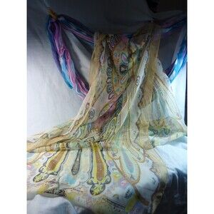 Cowl Scarf  66" diameter  &  Dupatta Rectangle Scarf-Shawl-Stole  64" x 19"